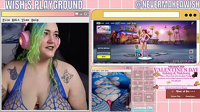 Snapshot of nevermakeawish chatting on 8, 2, 2026 nevermakeawish online show from 8, 2, 2026