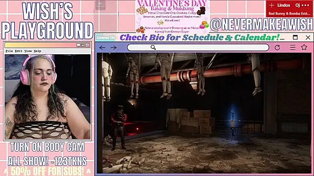 Snapshot of nevermakeawish chatting on 13, 2, 2026 nevermakeawish online show from 13, 2, 2026