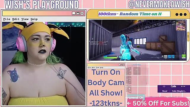 Snapshot of nevermakeawish chatting on 17, 2, 2026 nevermakeawish online show from 17, 2, 2026