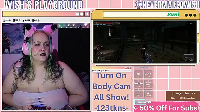 Snapshot of nevermakeawish chatting on 25, 2, 2026 nevermakeawish online show from 25, 2, 2026