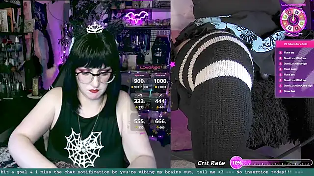 LadyMarzanna online show from 2, 11, 2025