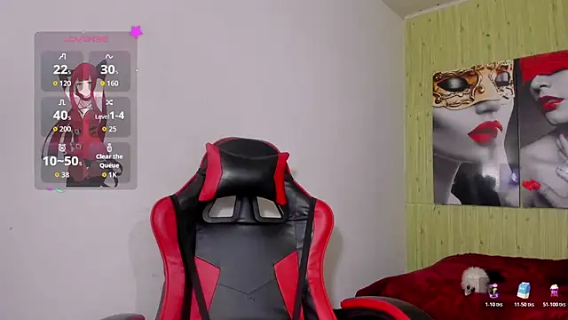 Snapshot of Raven_Rouge_ chatting on 5, 5, 2026 Raven Rouge online show from 5, 5, 2026