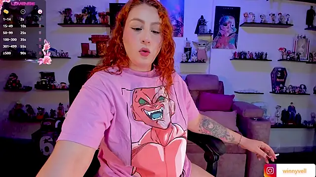 Snapshot of winnylove1 chatting on 29, 7, 2026 winnylove1 online show from 29, 7, 2026
