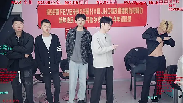 Beautifulboys-777 online show from 7, 2, 2026