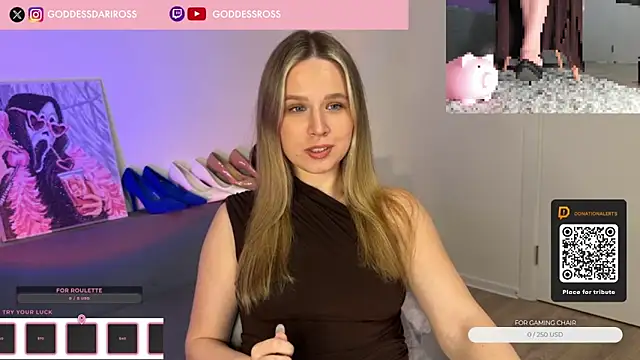 GoddessRoss online show from 10, 11, 2025