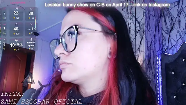 Zami Escobar of online show from 13, 4, 2026