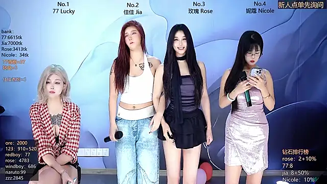Snapshot of CM---001 chatting on 2, 3, 2026 CM---001 online show from 2, 3, 2026