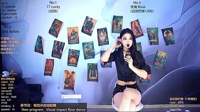 Snapshot of CM---001 chatting on 15, 4, 2026 CM---001 online show from 15, 4, 2026