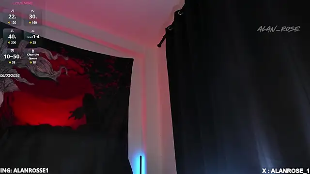 AlanRose01 online show from 7, 3, 2026