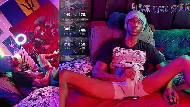 Snapshot of BlackLewdSpidey chatting on 2, 2, 2025 BlackLewdSpidey online show from 2, 2, 2025