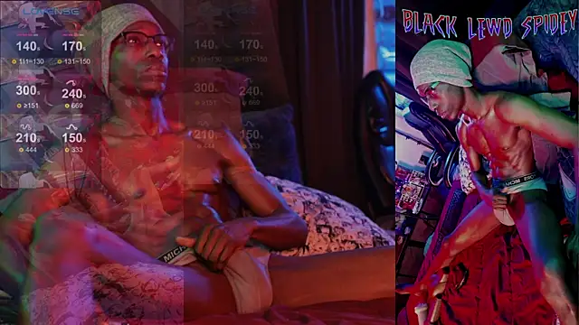 Snapshot of BlackLewdSpidey chatting on 2, 2, 2025 BlackLewdSpidey online show from 2, 2, 2025