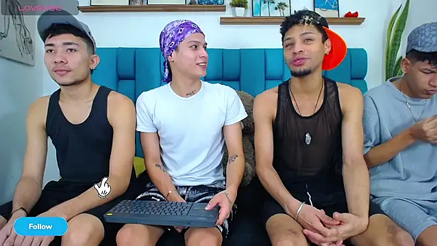 Hot Boys Latinos X online show from 14, 4, 2026