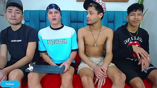 Hot Boys Latinos X online show from 17, 4, 2026