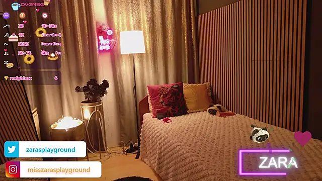 Snapshot of ZarasPlayground chatting on 21, 4, 2026 ZarasPlayground online show from 21, 4, 2026