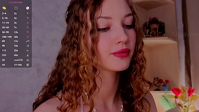 Snapshot of Alisavine chatting on 17, 7, 2026 Alisavine online show from 17, 7, 2026