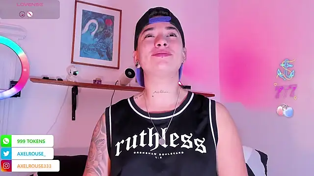 AxelRouse3 online show from 11, 6, 2026