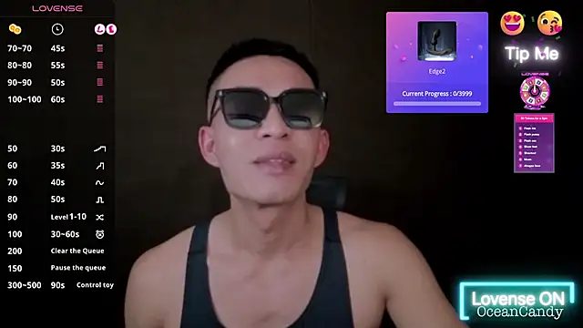 Snapshot of OceanCandy9 chatting on 10, 1, 2026 OceanCandy9 online show from 10, 1, 2026