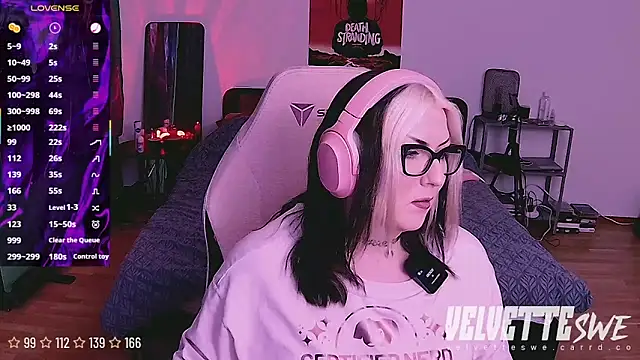 Snapshot of VelvetteSWE chatting on 24, 6, 2026 VelvetteSWE online show from 24, 6, 2026