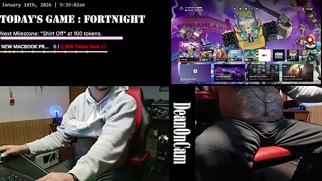 DeanonCam online show from 18, 1, 2026