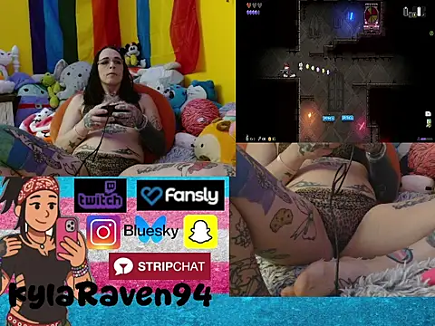 KylaRaven online show from 27, 4, 2026