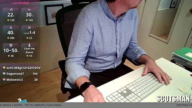 Snapshot of Scotsmanx chatting on 22, 4, 2026 Scotsmanx online show from 22, 4, 2026