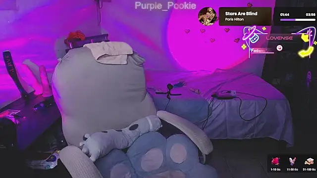 Snapshot of Purple-Pookiee chatting on 9, 6, 2026 Purple-Pookiee online show from 9, 6, 2026