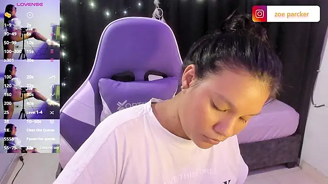 ZoeParcker online show from 12, 3, 2026