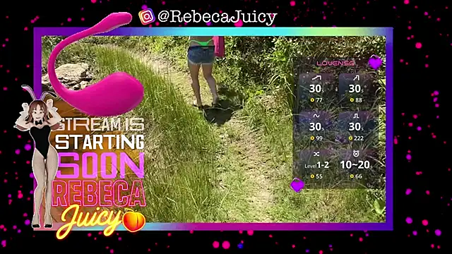 RebecaJuicyts online show from 25, 3, 2026