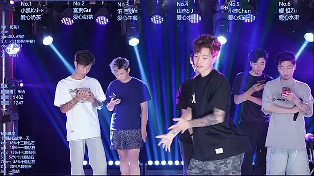 Snapshot of AOA-boy chatting on 25, 6, 2026 AOA-boy online show from 25, 6, 2026