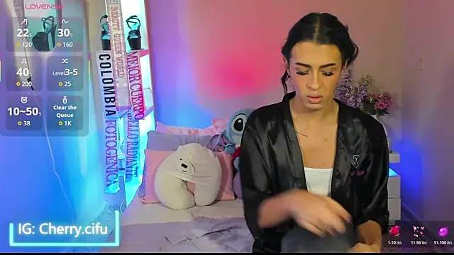 Snapshot of CherrySeraphine1 chatting on 8, 6, 2026 CherrySeraphine1 online show from 8, 6, 2026