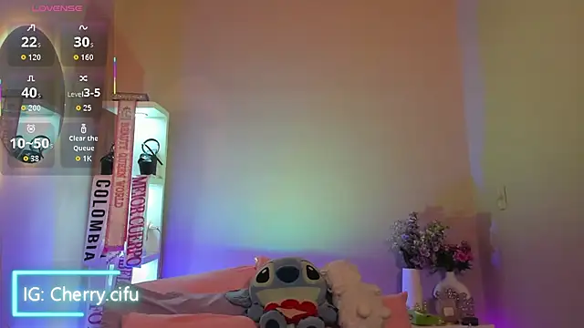 Snapshot of CherrySeraphine1 chatting on 11, 7, 2026 CherrySeraphine1 online show from 11, 7, 2026