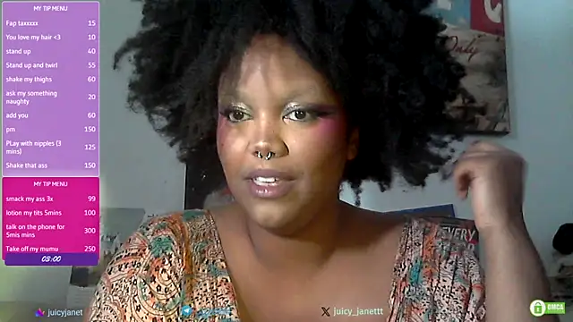 juicy janet online show from 18, 3, 2026