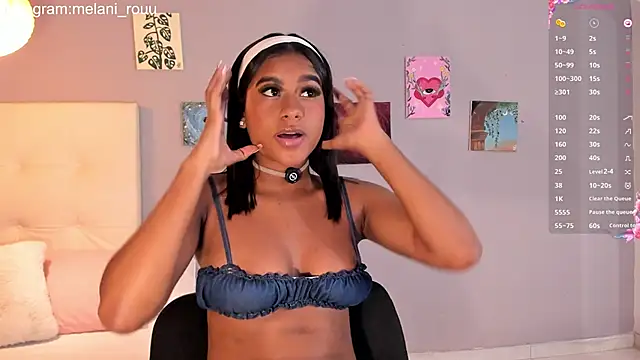 Snapshot of Melaniaa_Roussee chatting on 13, 4, 2026 Melaniaa Roussee online show from 13, 4, 2026