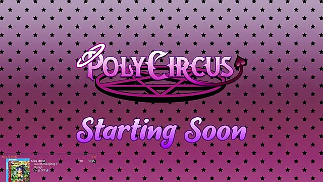 Snapshot of PolyCircus chatting on 15, 4, 2026 PolyCircus online show from 15, 4, 2026