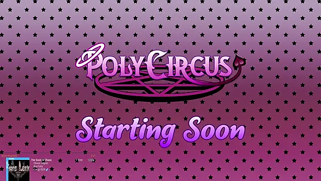 Snapshot of PolyCircus chatting on 16, 4, 2026 PolyCircus online show from 16, 4, 2026