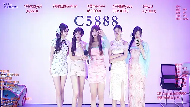 Snapshot of C5888 chatting on 24, 7, 2026 C5888 online show from 24, 7, 2026