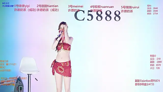 Snapshot of C5888 chatting on 28, 7, 2026 C5888 online show from 28, 7, 2026