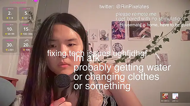 Snapshot of Rinpixel chatting on 21, 6, 2026 Rinpixel online show from 21, 6, 2026