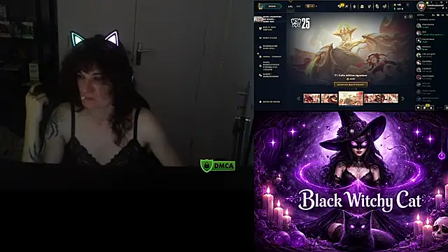 Snapshot of Black_Kitty_Witch chatting on 24, 7, 2026 Black Kitty Witch online show from 24, 7, 2026