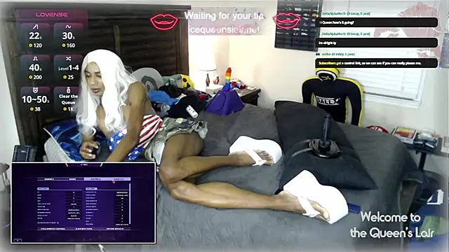 Snapshot of QueenofWhiteIce chatting on 7, 1, 2025 QueenofWhiteIce online show from 7, 1, 2025
