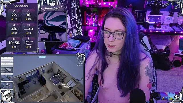 AnneSao online show from 21, 3, 2025