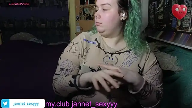 Snapshot of JannetPie chatting on 13, 2, 2026 JannetPie online show from 13, 2, 2026