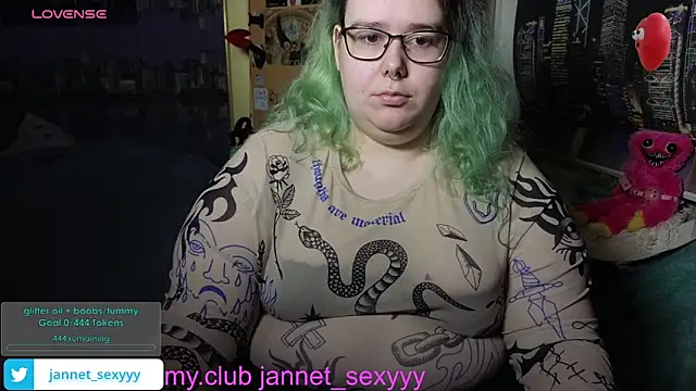 Snapshot of JannetPie chatting on 28, 2, 2026 JannetPie online show from 28, 2, 2026