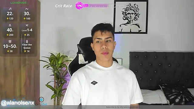 AlanNaughty online show from 12, 11, 2025