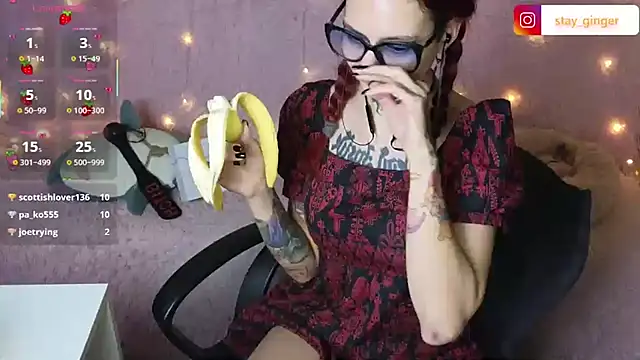 Ginger Stay online show from 4, 2, 2025