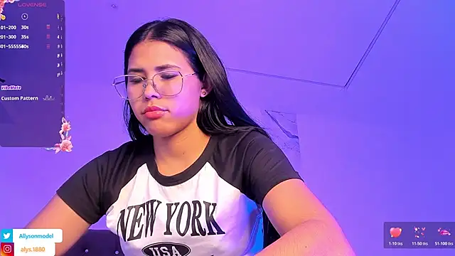 alysson 18 online show from 29, 11, 2025