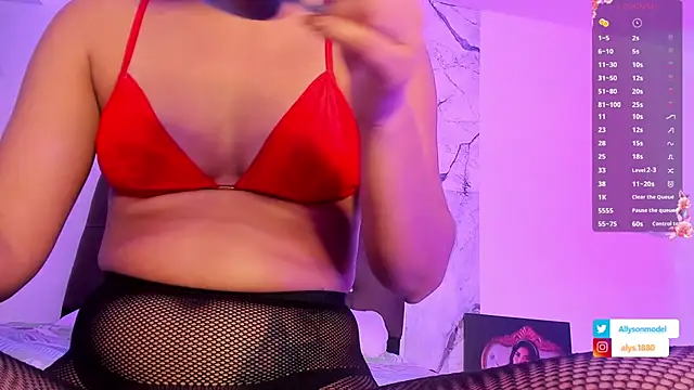 alysson 18 online show from 10, 1, 2026