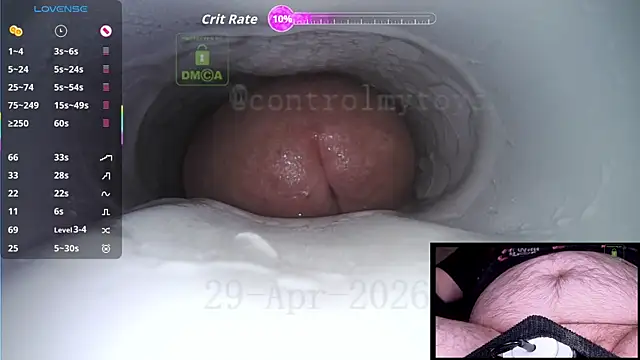 Snapshot of controlmytoys chatting on 29, 4, 2026 controlmytoys online show from 29, 4, 2026