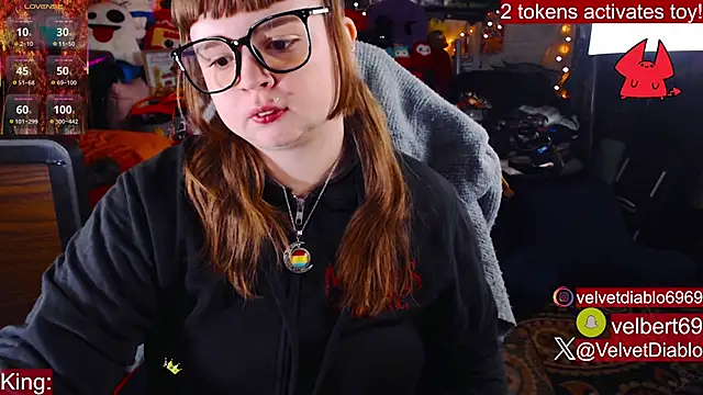 VelvetDiablo online show from 26, 11, 2025