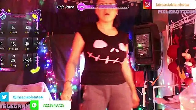 Snapshot of LaInsaciableIntensa chatting on 18, 6, 2026 LaInsaciableIntensa online show from 18, 6, 2026